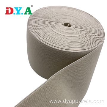 Strong/Good elasticity wide woven elastic band for shoes